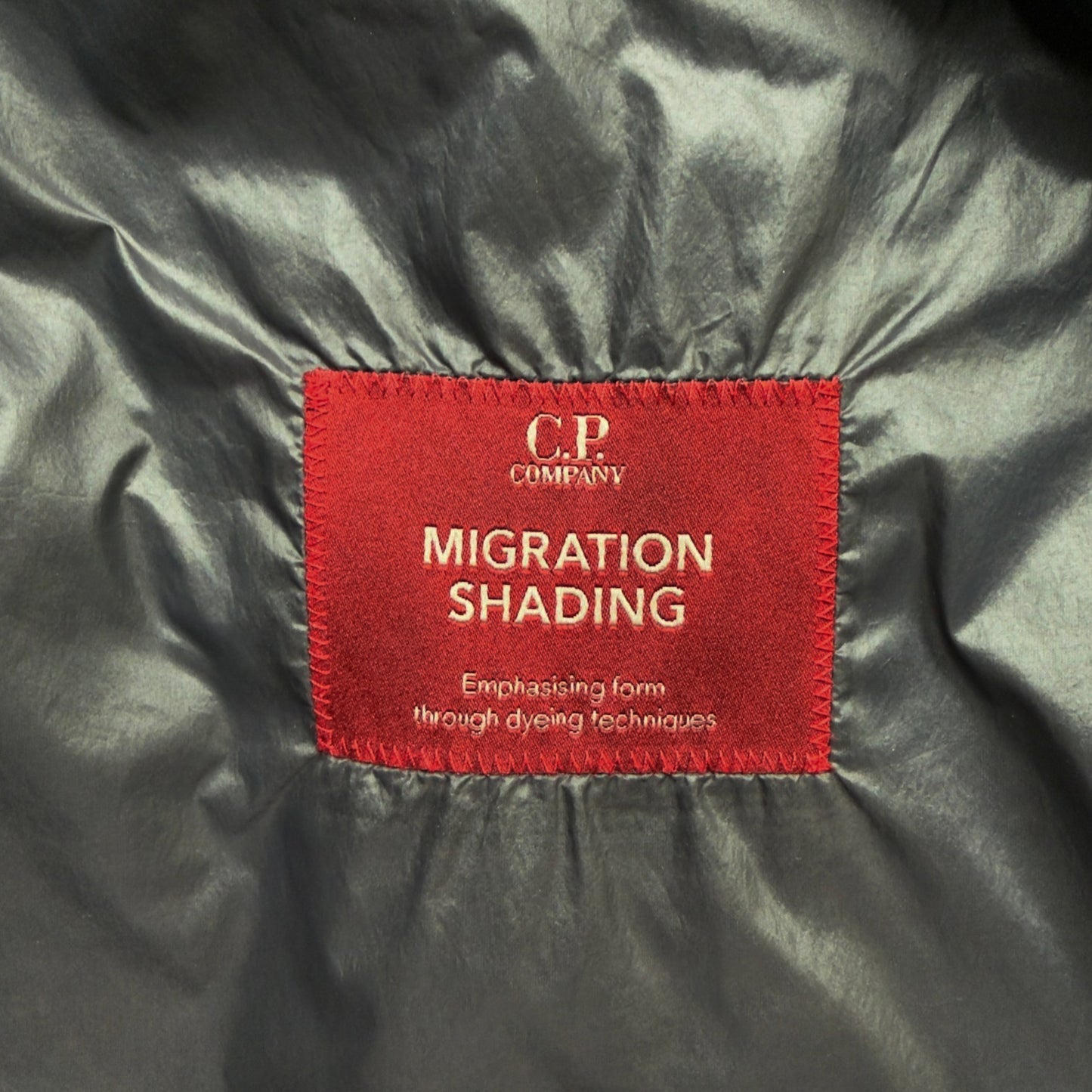 A/W 20 C.P. Company Migration Shading Quilted Goggle Jacket