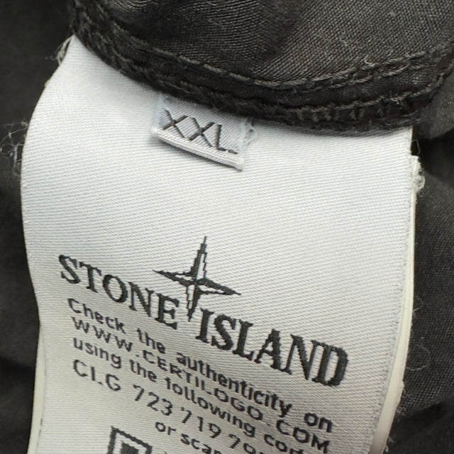 S/S 20 Stone Island Cotton Overshirt - Black