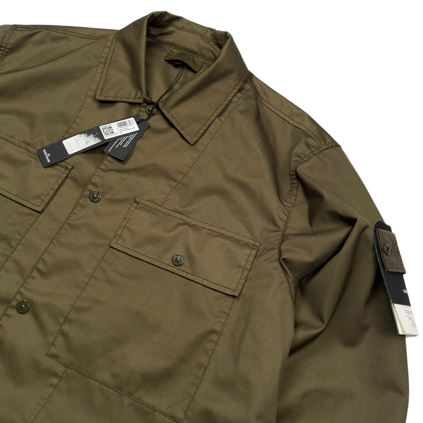 A/W 24 Stone Island Performance Twill Wool TC Ghost Jacket