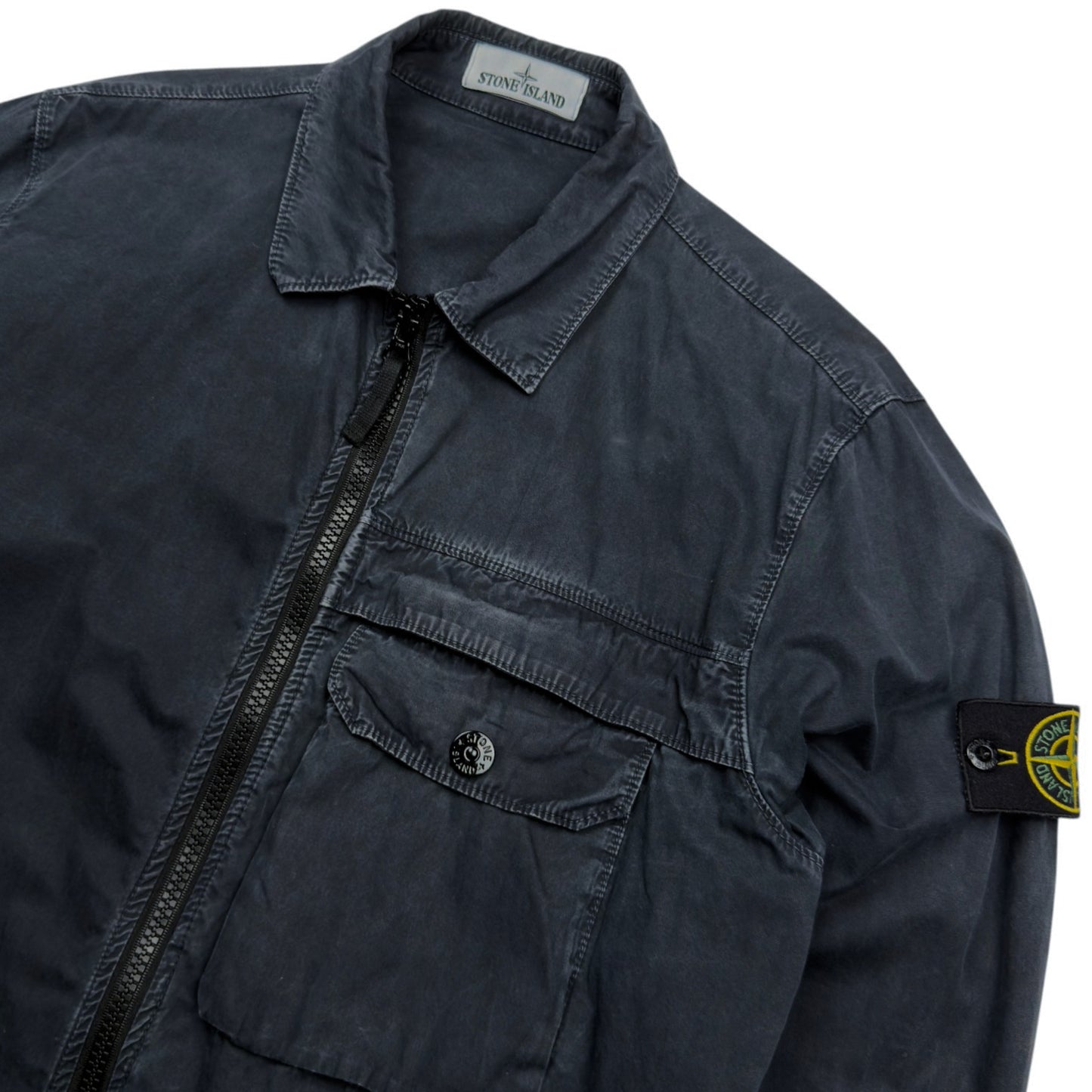 A/W 20 Stone Island Pocket Overshirt - Navy