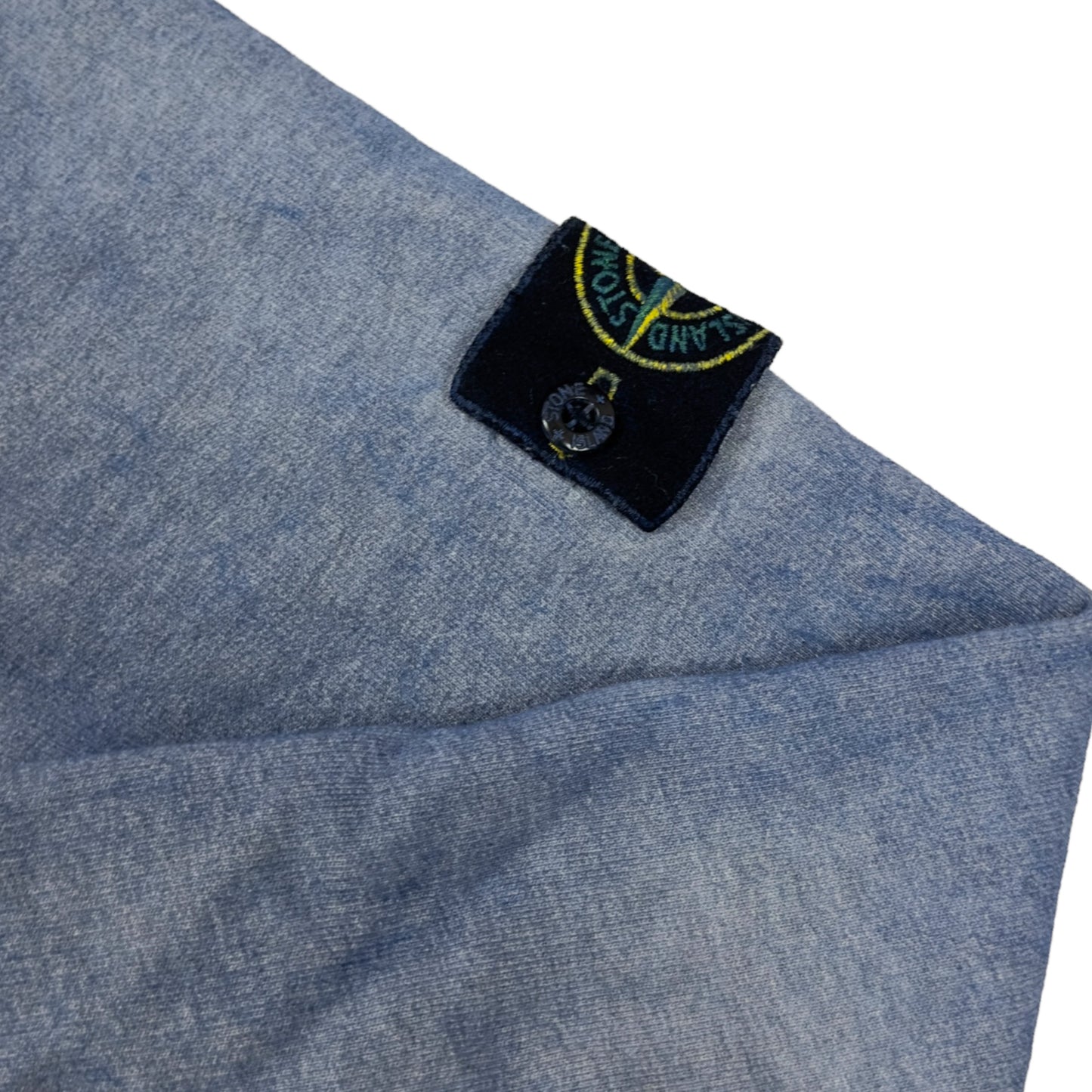 A/W 20 Stone Island Dust Colour Treatment Sweater - Grey/Blue