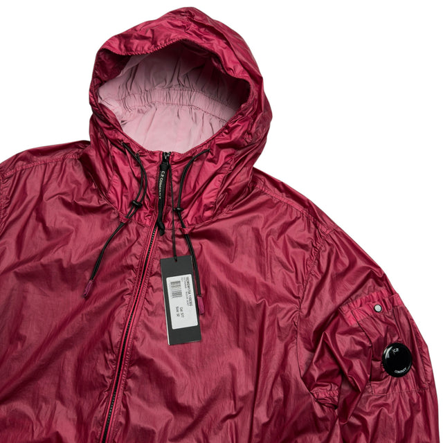 S/S 24 C.P. Company CS II Hooded Lens Jacket - Burgundy