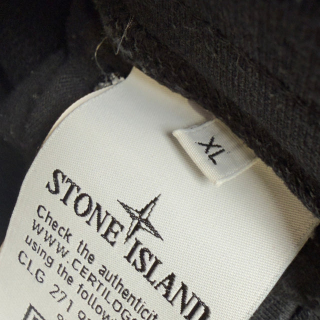 S/S 21 Stone Island Cotton Jersey Cargo Shorts - Black