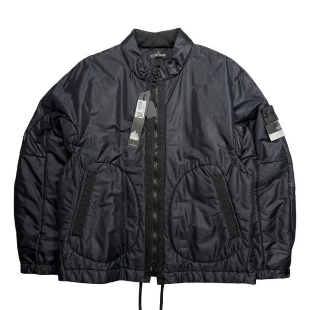 S/S 23 Stone Island Shadow Project 5L Mesh Insulated Bomber Jacket - Black
