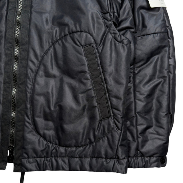 S/S 23 Stone Island Shadow Project 5L Mesh Insulated Bomber Jacket - Black