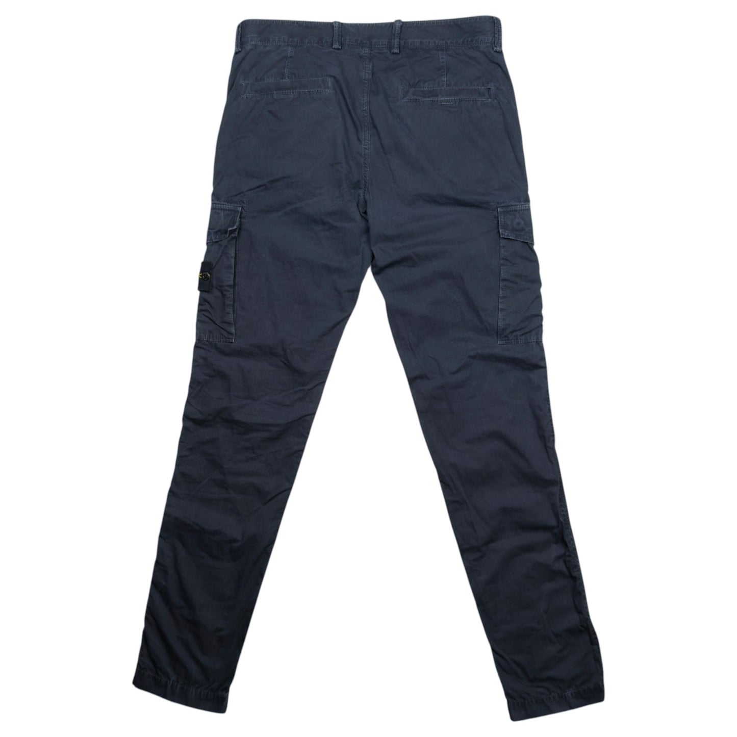 S/S 16 Stone Island Cotton Cargo Trousers 32 SL - Navy