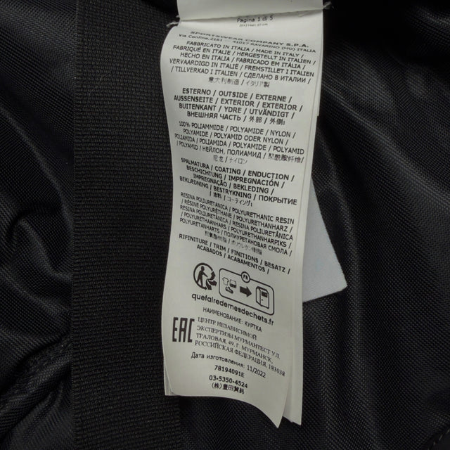 S/S 23 Stone Island Shadow Project 5L Mesh Insulated Bomber Jacket - Black