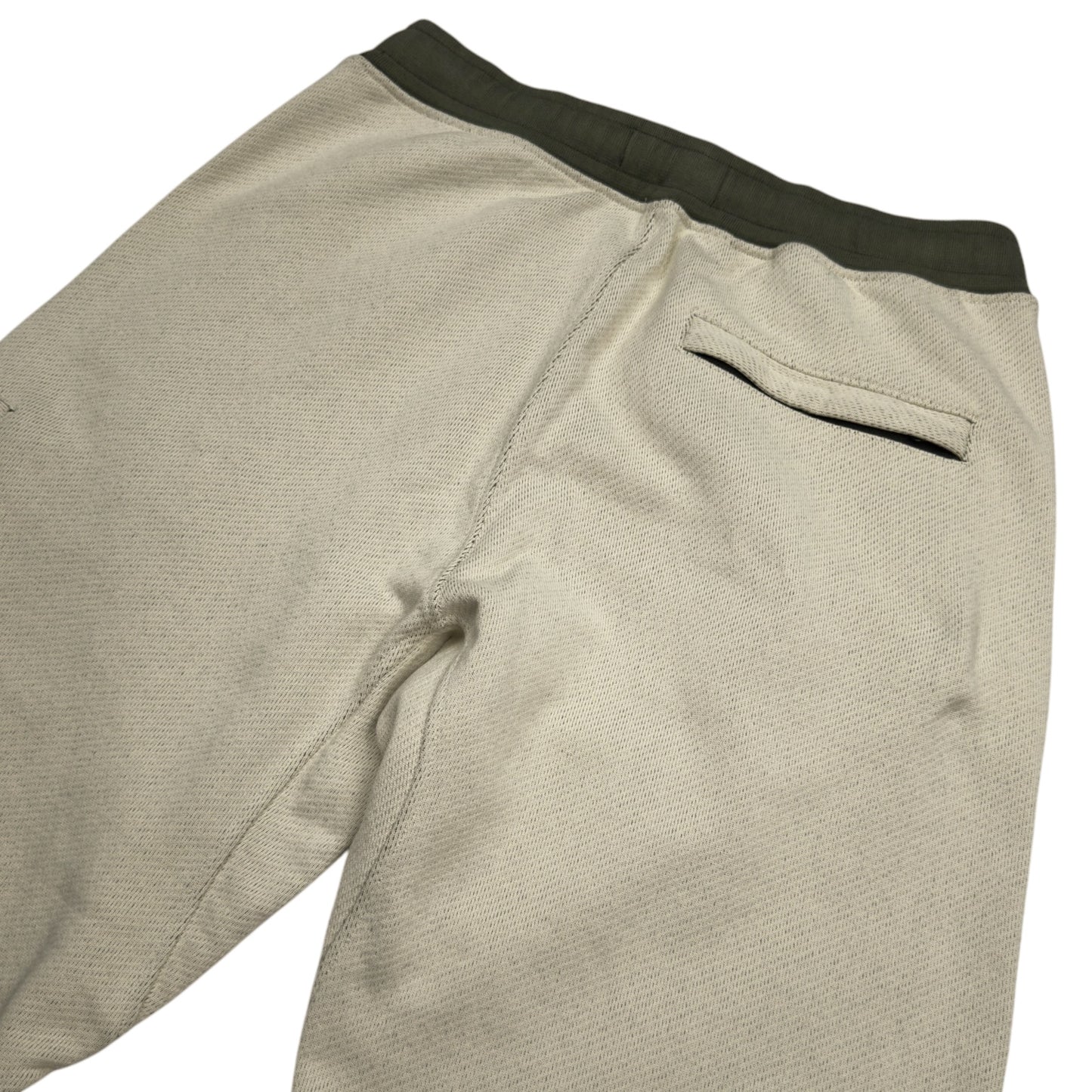 A/W 21 Stone Island Diagonal Polyester Cotton Fleece Cargo Joggers / Sweatpants