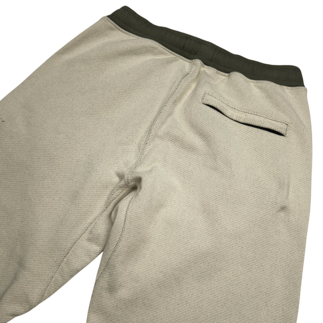 A/W 21 Stone Island Diagonal Polyester Cotton Fleece Cargo Joggers / Sweatpants