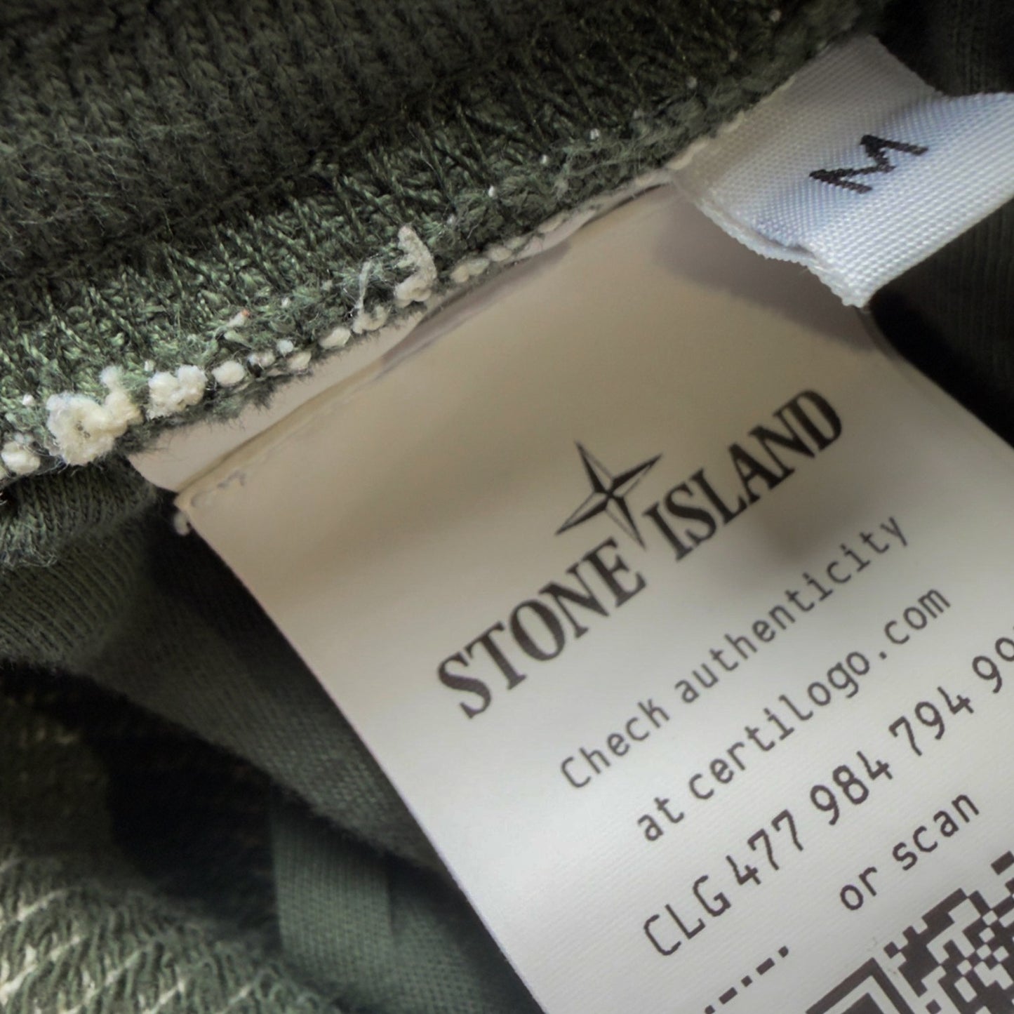 A/W 21 Stone Island Diagonal Polyester Cotton Fleece Cargo Joggers / Sweatpants