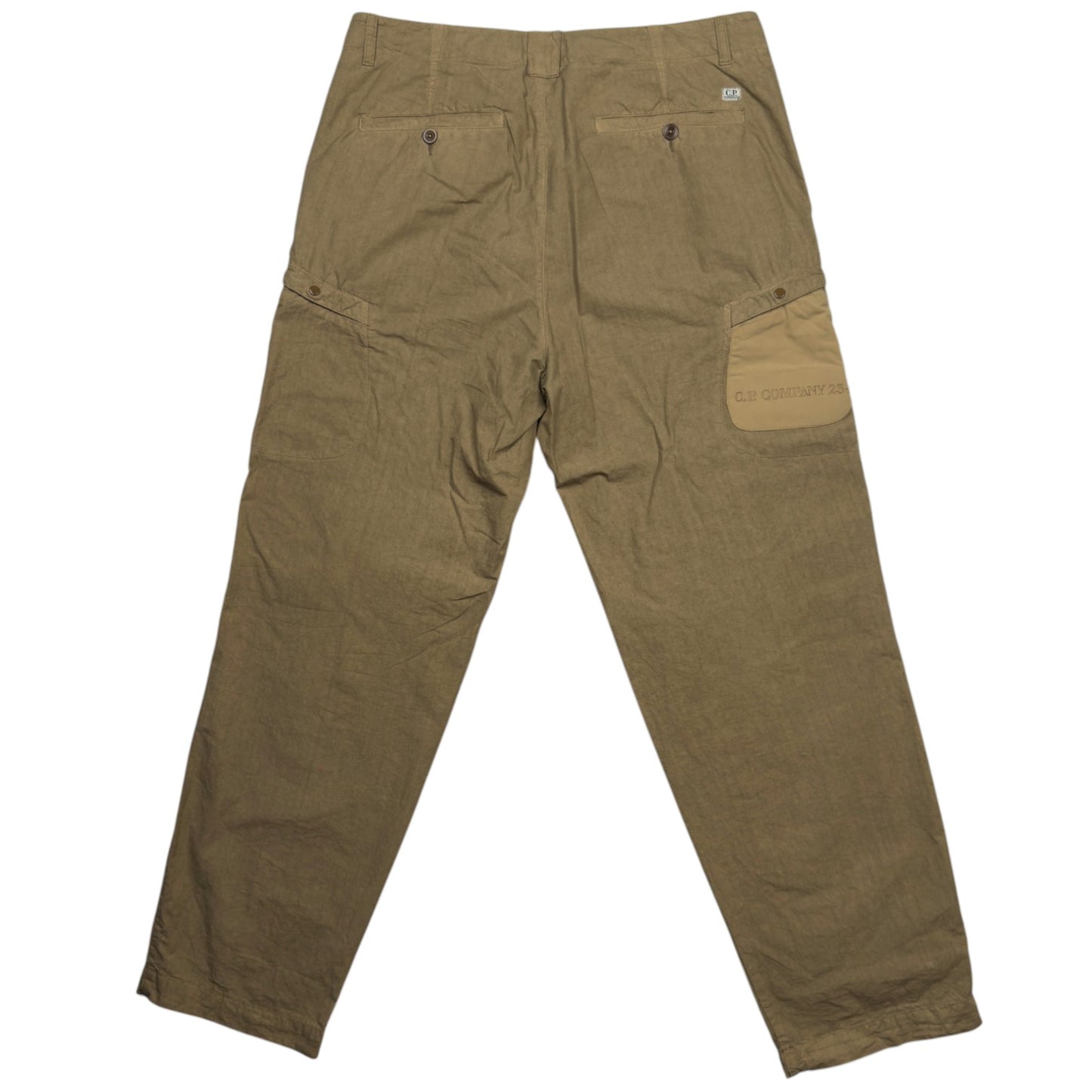 C.P. Company Ba-Tic Light Loose Fit Cargo Trousers - Tan