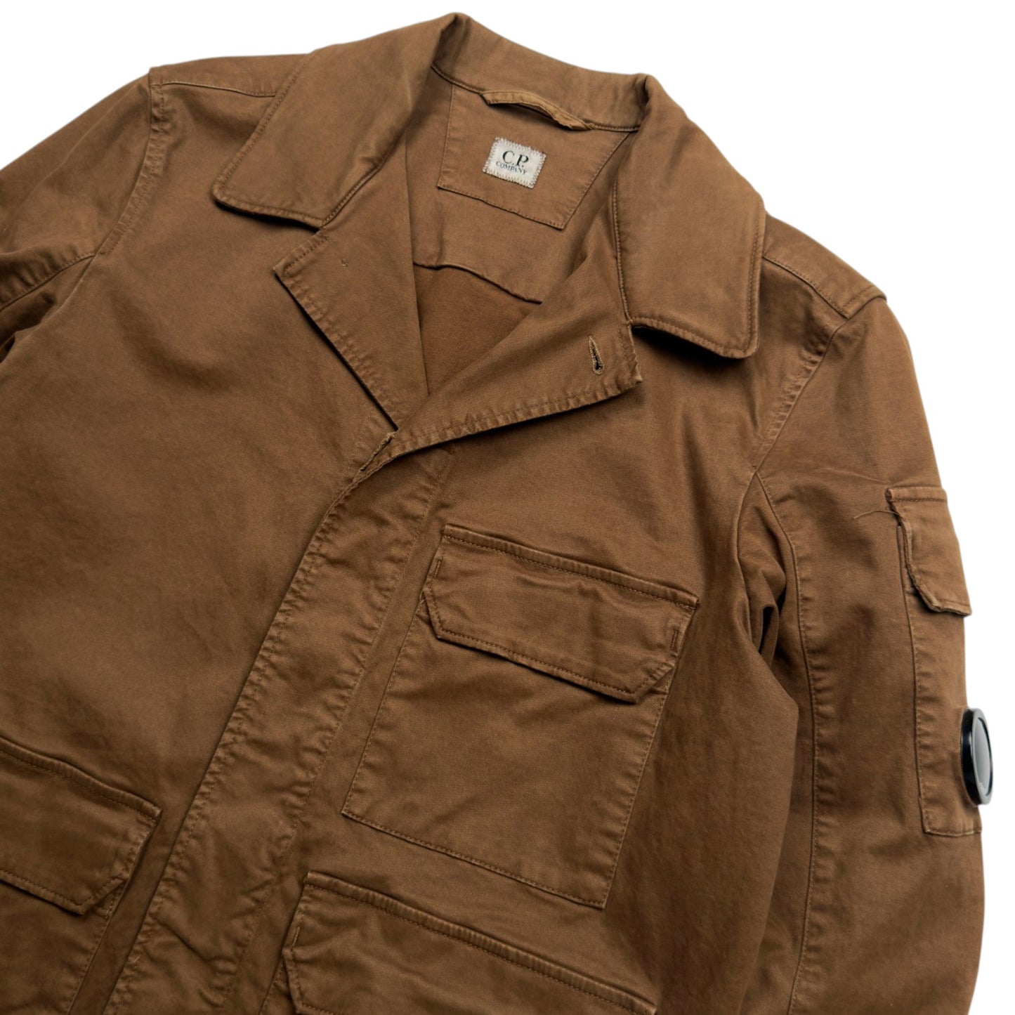 C.P. Company Cotton Blazer Jacket - Brown