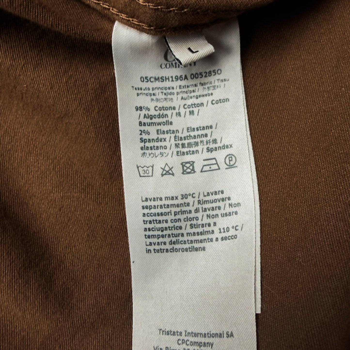 C.P. Company Cotton Blazer Jacket - Brown