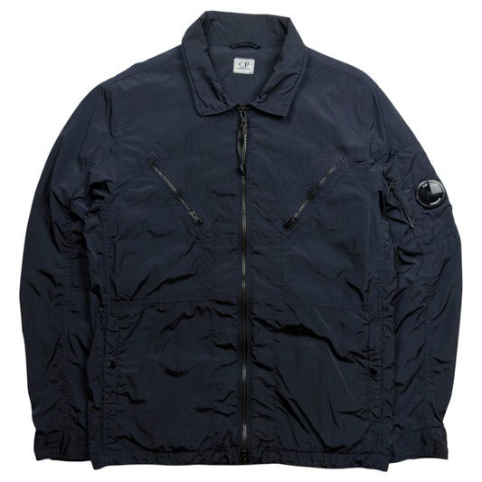 C.P. Company Chrome Nylon Overshirt - Navy
