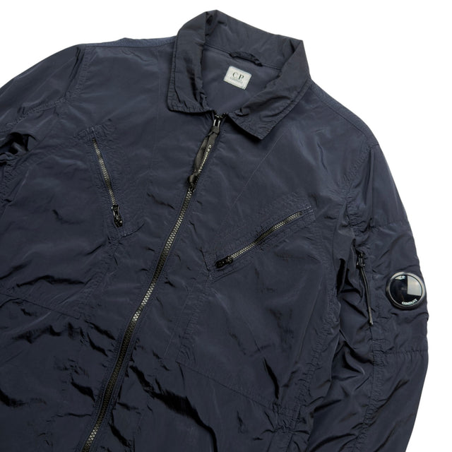 C.P. Company Chrome Nylon Overshirt - Navy