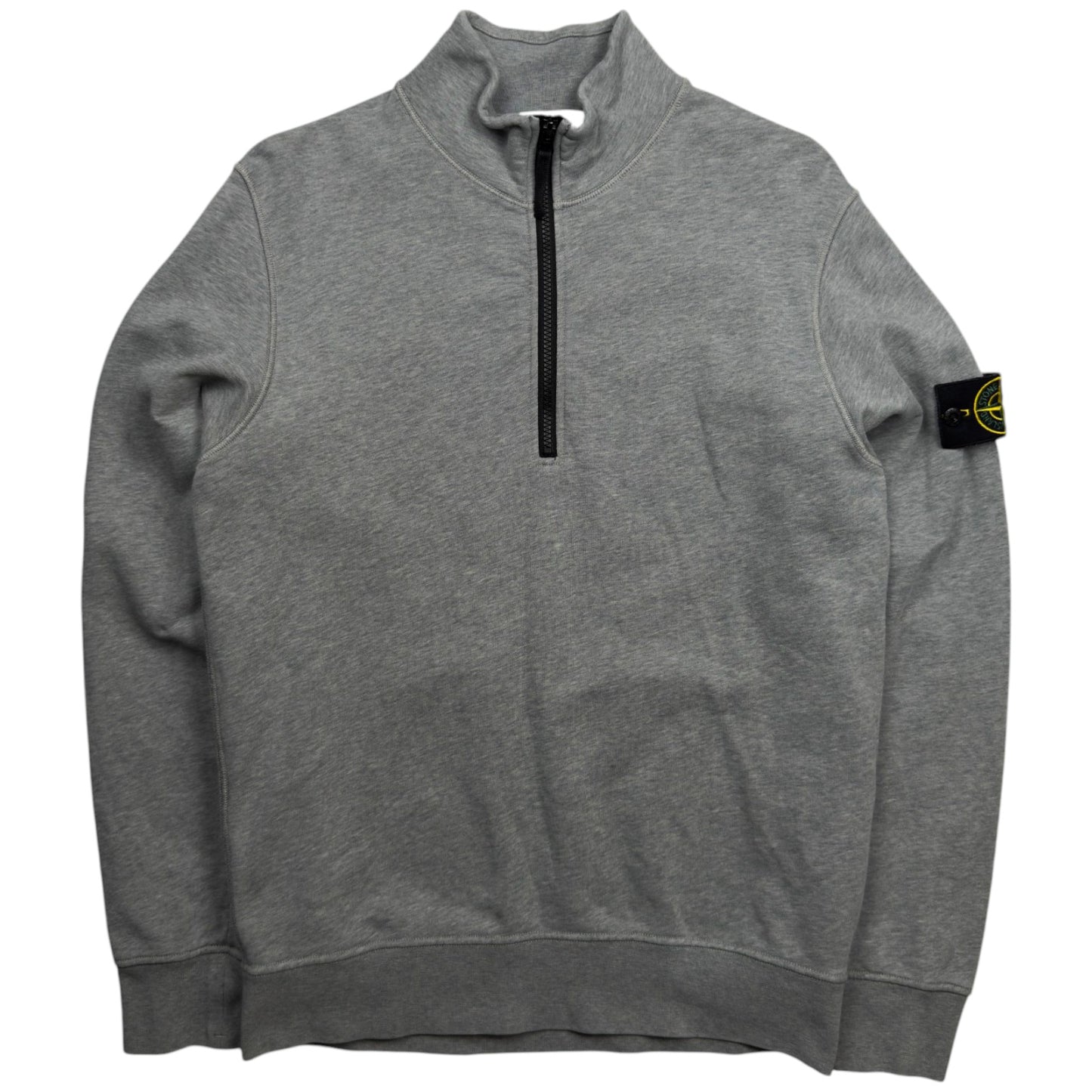 S/S 23 Stone Island Quarter Zip Sweater - Grey