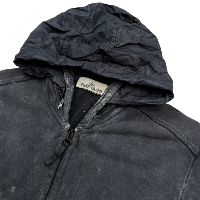 A/W 17 Stone Island Frost Hooded Zip Sweatshirt