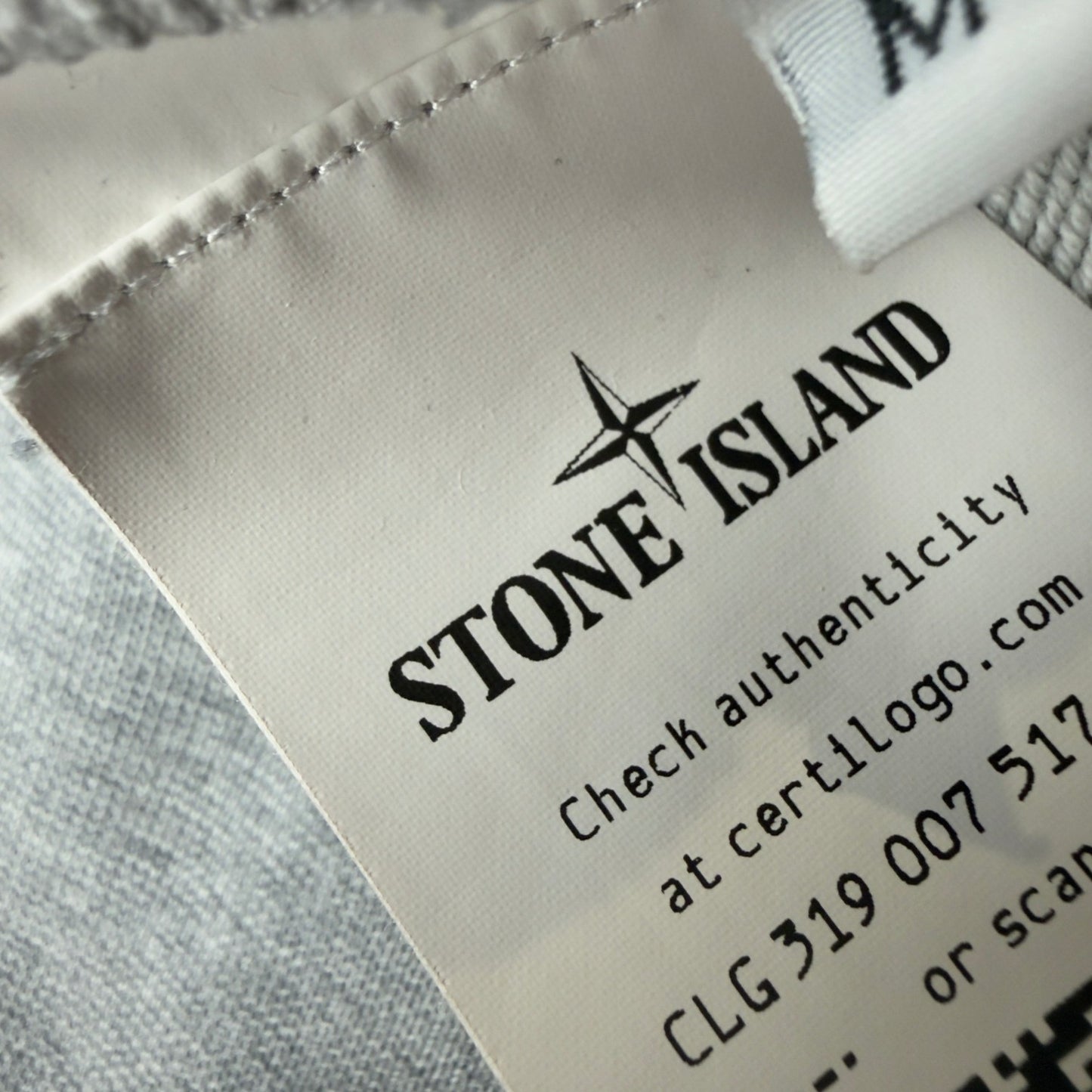 S/S 23 Stone Island Quarter Zip Sweater - Grey