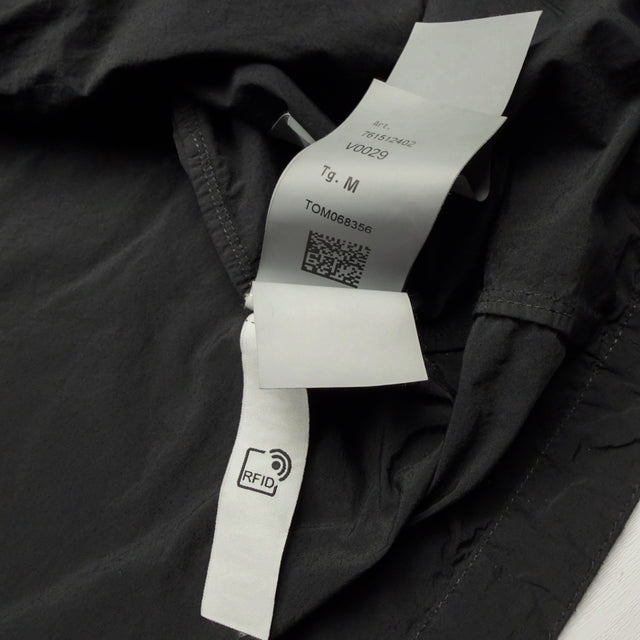 S/S 22 Stone Island Naslan Light Hooded Overshirt - Black