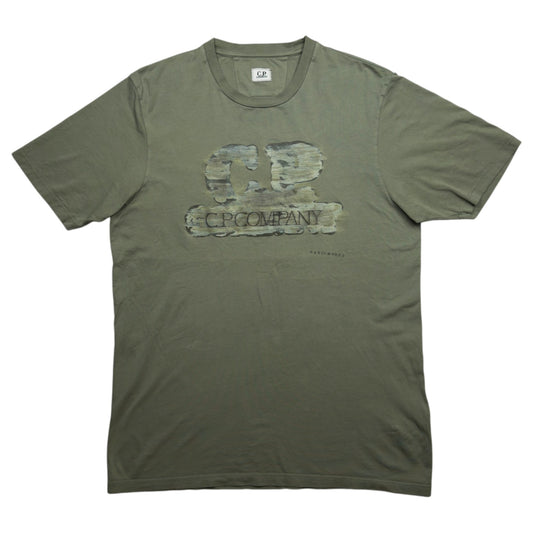 C.P. Company Textured Print T-Shirt
