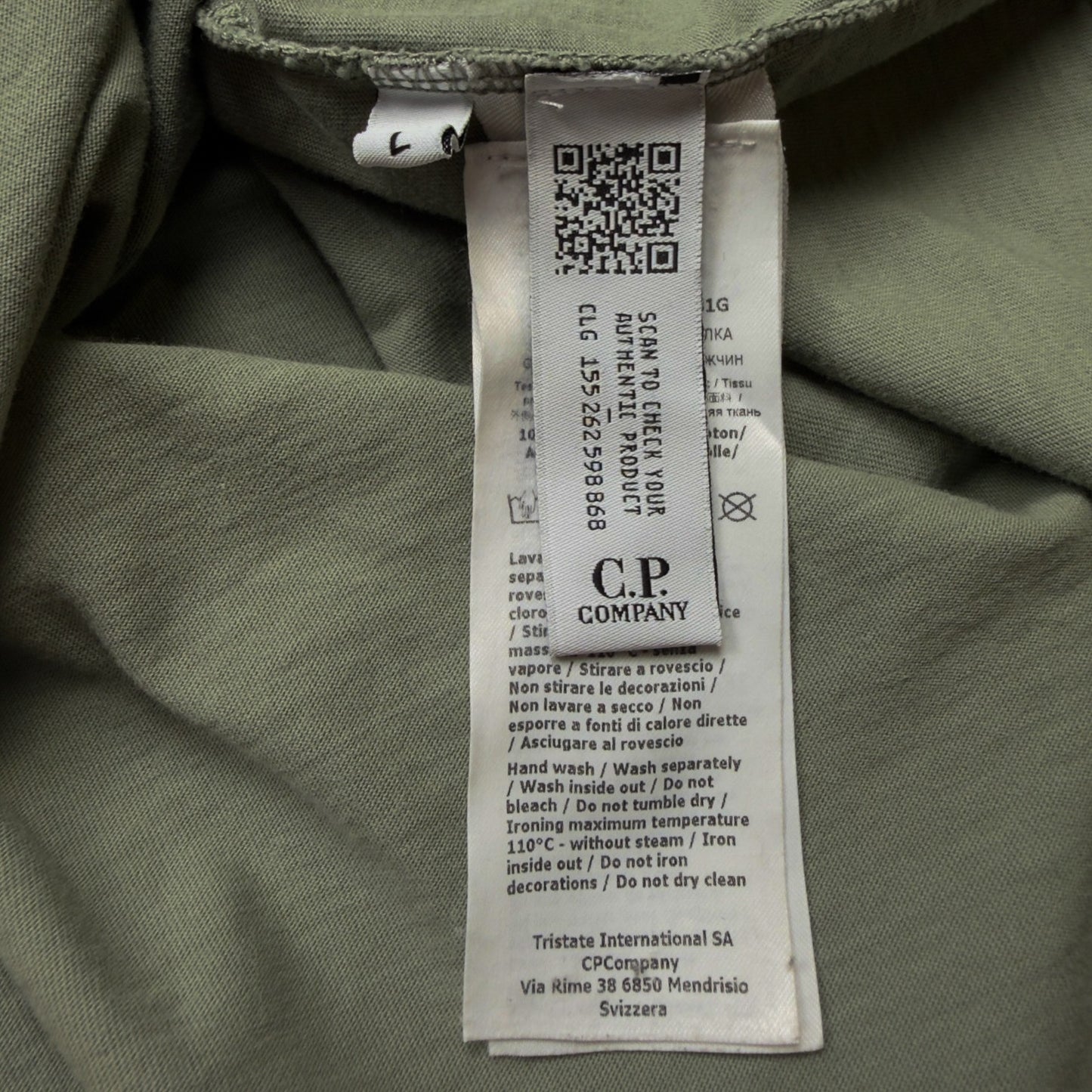 C.P. Company Textured Print T-Shirt
