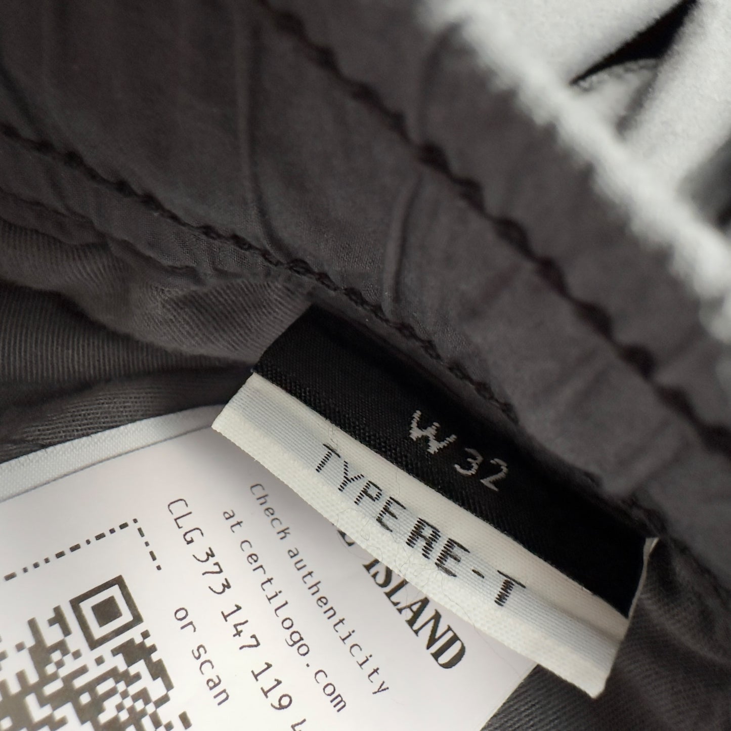 Stone Island Stretch Cotton Cuffed Cargo Trousers - Dark Grey
