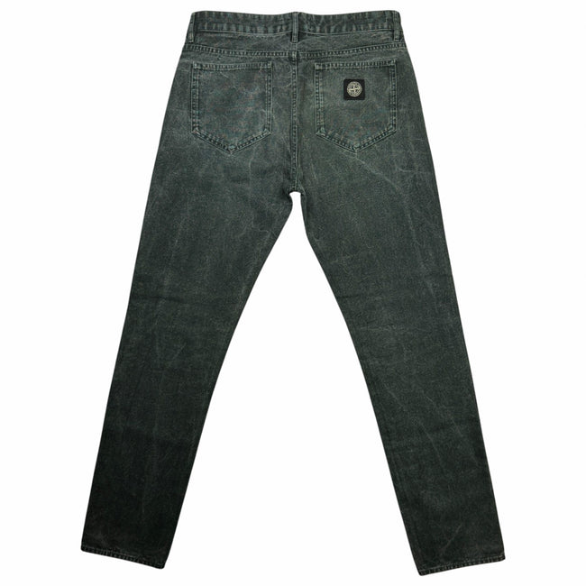 A/W 19 Stone Island Panama Placcato Cotton Hemp Trousers - 32 SL
