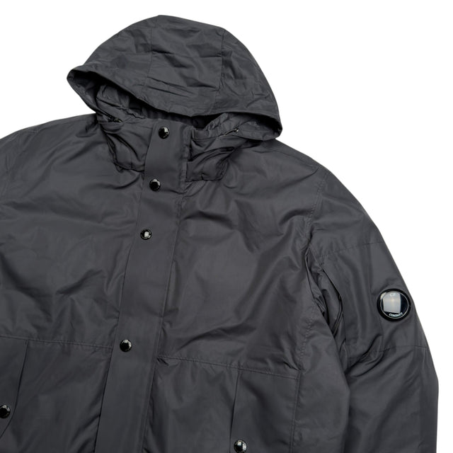 A/W 21 C.P. Company Micro-M Down Puffer Jacket - Black