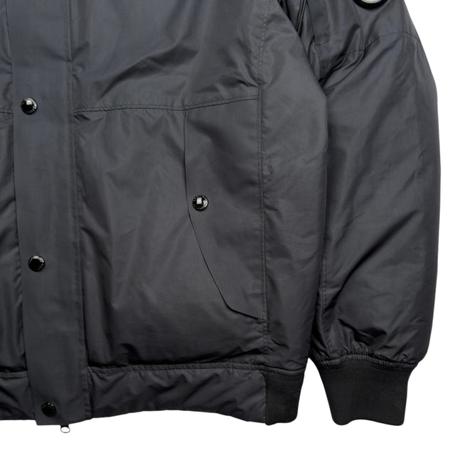 A/W 21 C.P. Company Micro-M Down Puffer Jacket - Black