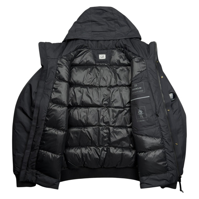 A/W 21 C.P. Company Micro-M Down Puffer Jacket - Black