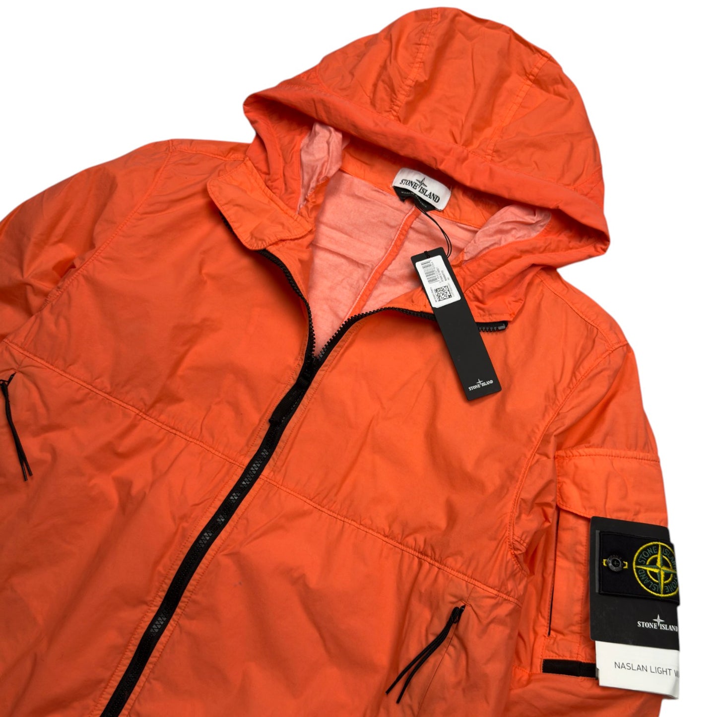 S/S 22 Stone Island Naslan Light Watro Jacket - Orange