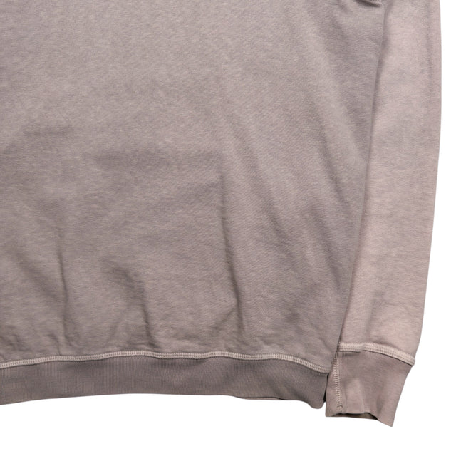 A/W 17 Stone Island Cotton Fleece Crewneck Sweatshirt - Dusty Pink