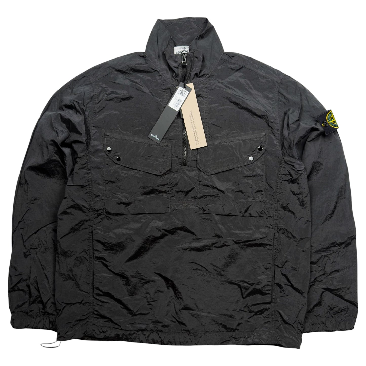 S/S 26 Stone Island Nylon Metal Econyl Pullover Smock