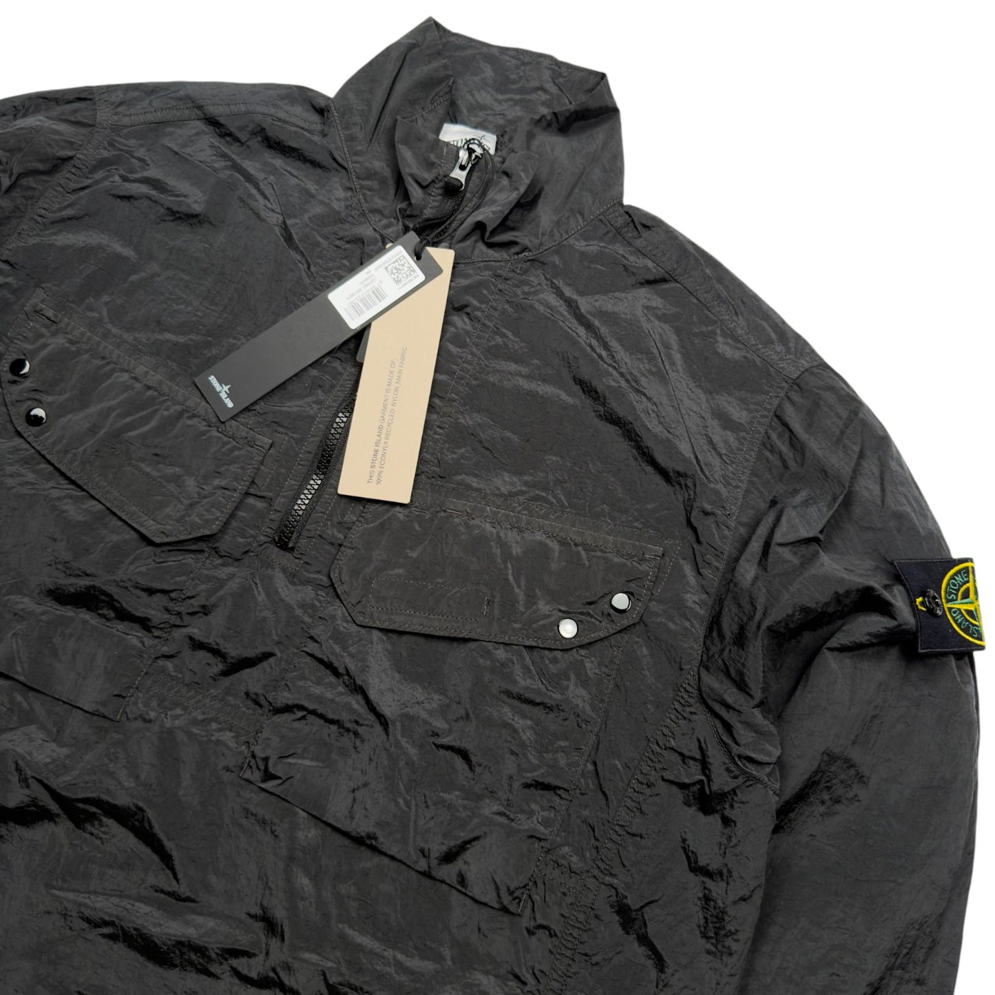 S/S 26 Stone Island Nylon Metal Econyl Pullover Smock