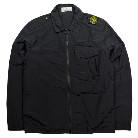 S/S 21 Stone Island Naslan Light Shoulder Badge Overshirt
