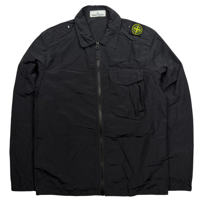 S/S 21 Stone Island Naslan Light Shoulder Badge Overshirt
