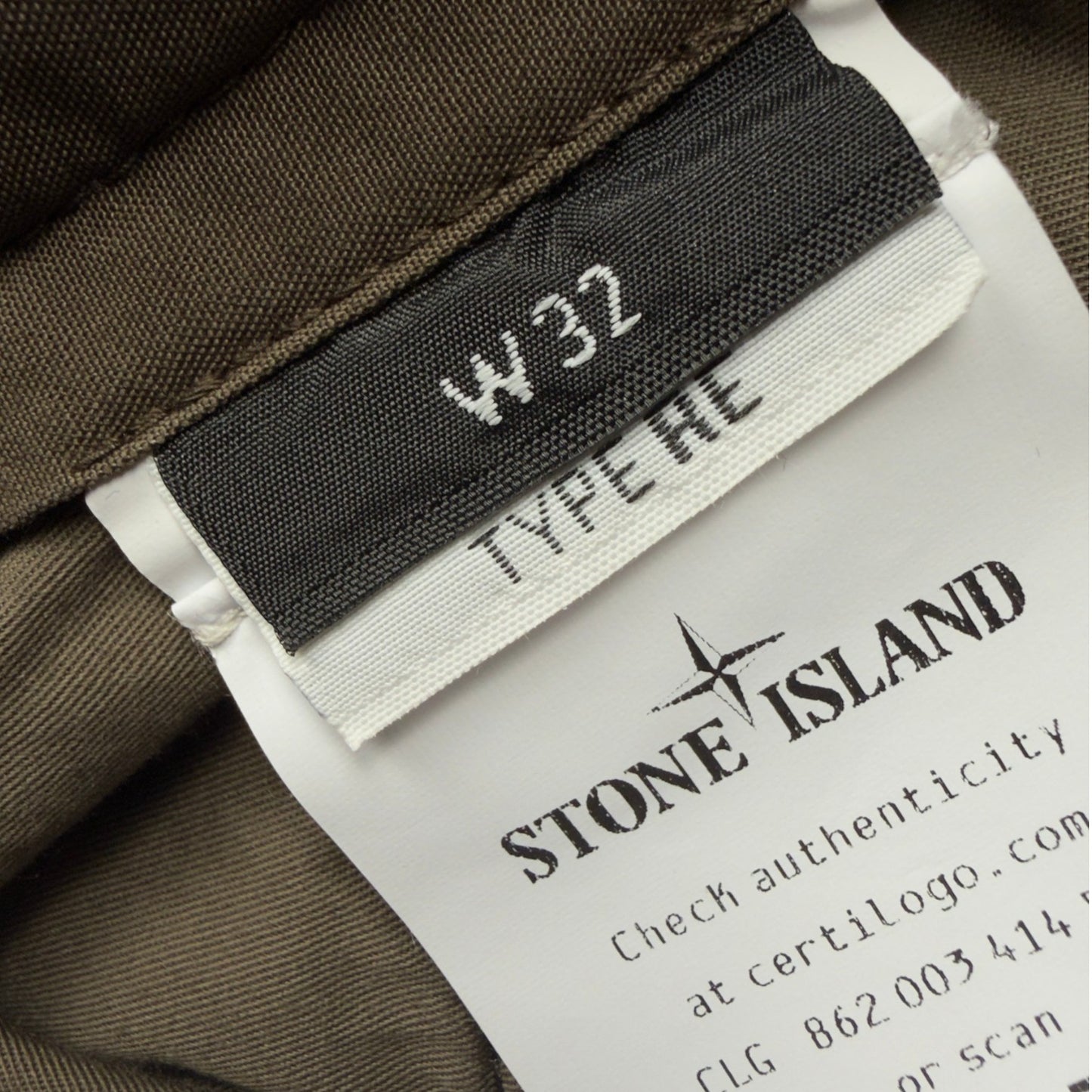 A/W 26 Stone Island Organic Cotton Corduroy 800 Trousers