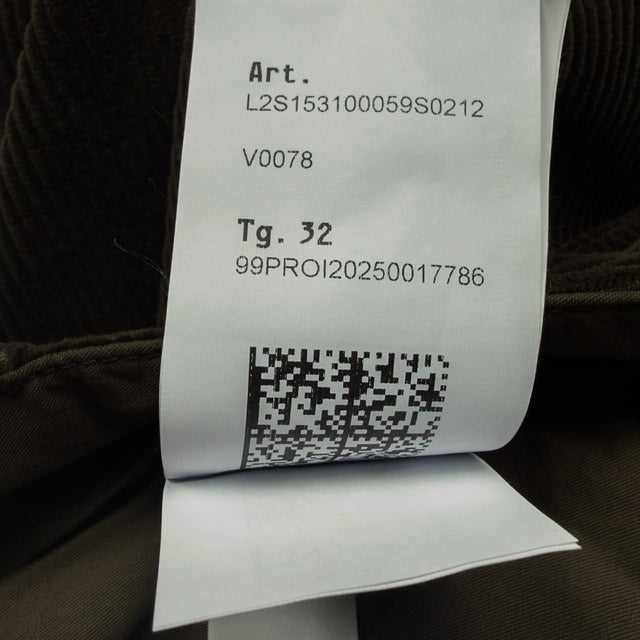 A/W 26 Stone Island Organic Cotton Corduroy 800 Trousers