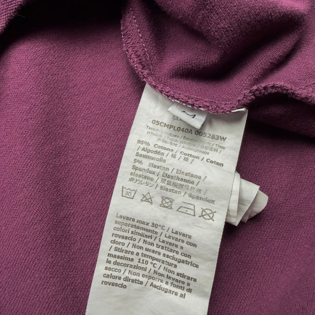 A/W 18 C.P. Company Stretch Cotton Tipped Polo Shirt - Purple