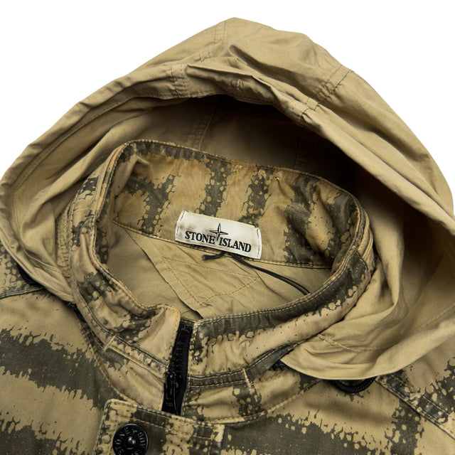 S/S 14 Stone Island Raso Di Cotone Stampato OVD Maze Camo Field Jacket