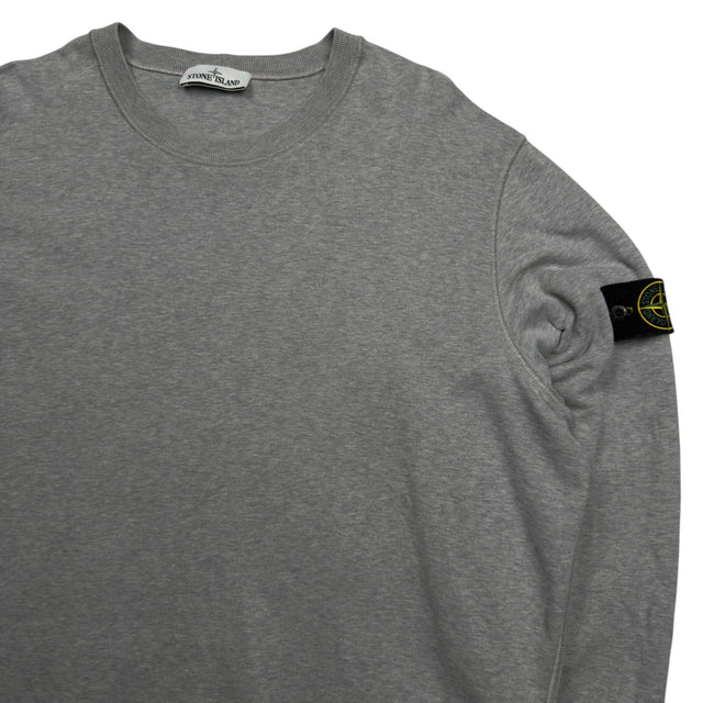 A/W 20 Stone Island Cotton Crewneck Sweatshirt - Grey