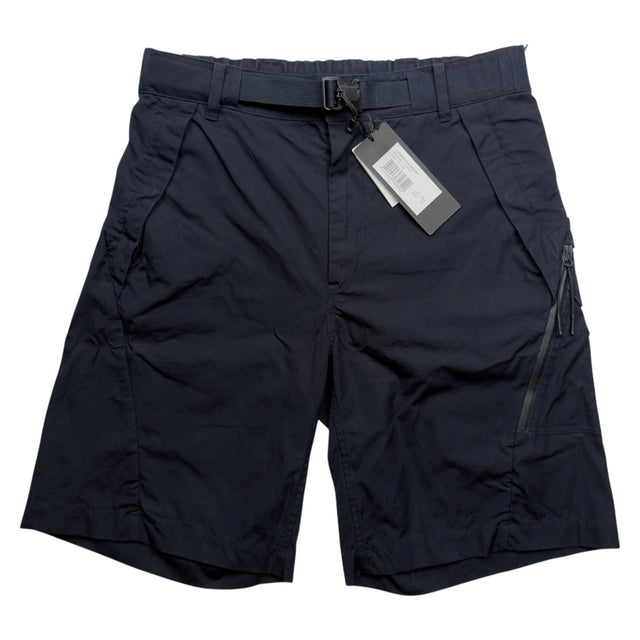 S/S 23 C.P. Company Metropolis Series Hydro Stop Tela Cargo Shorts - Navy