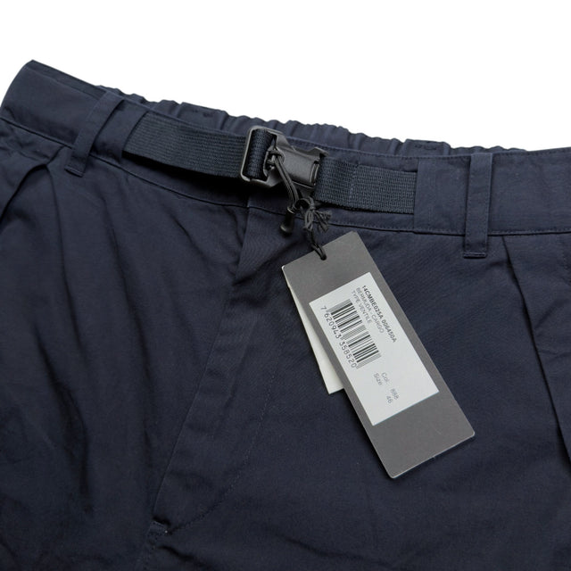 S/S 23 C.P. Company Metropolis Series Hydro Stop Tela Cargo Shorts - Navy
