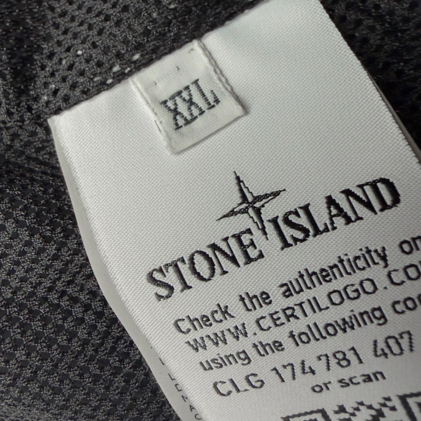 S/S 20 Stone Island Nylon Metal Patch Program Overshirt - Black