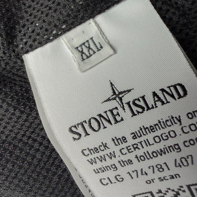 S/S 20 Stone Island Nylon Metal Patch Program Overshirt - Black