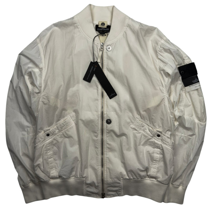 S/S 22 Stone Island Shadow Project HD Pelleovo Cotton TC Bomber Jacket