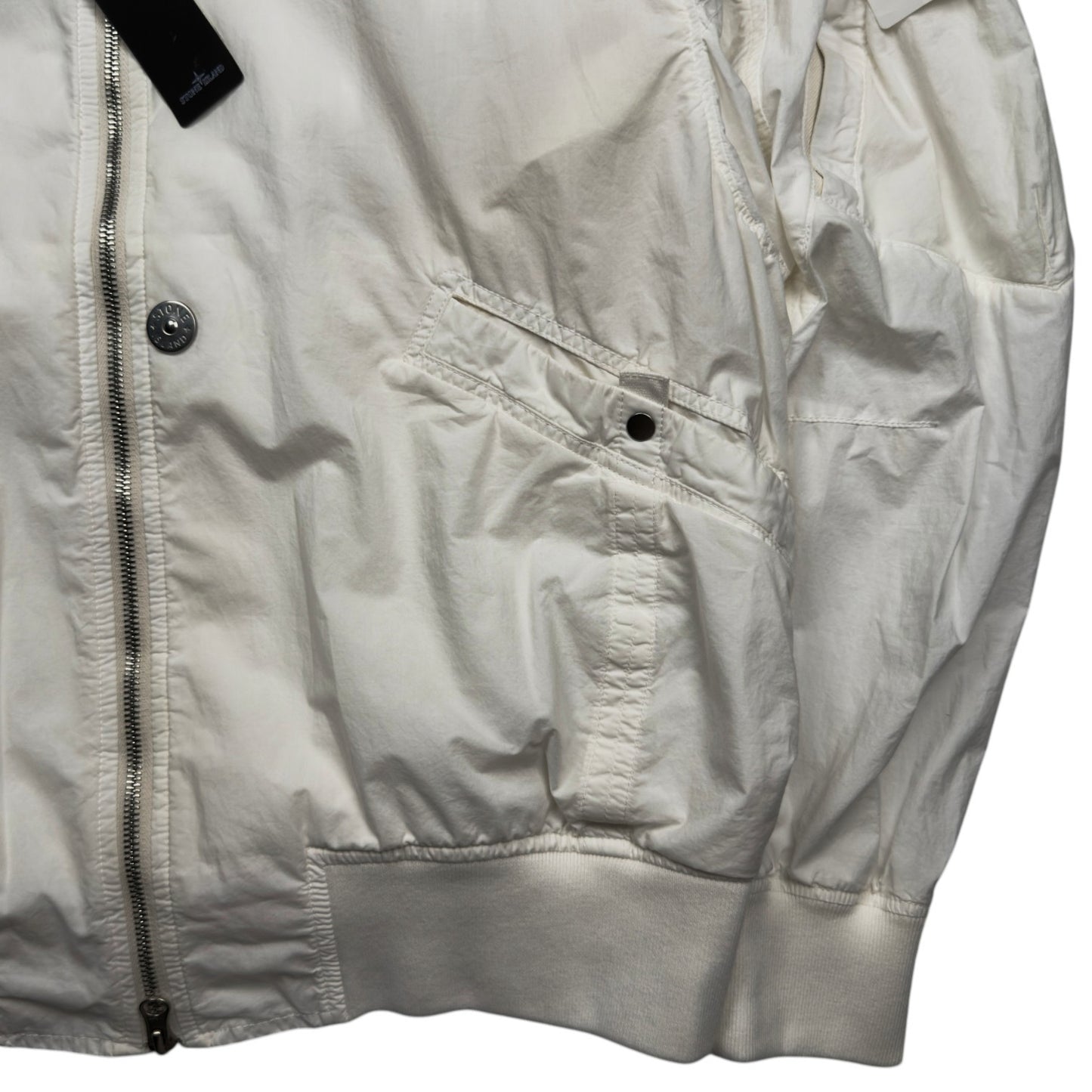 S/S 22 Stone Island Shadow Project HD Pelleovo Cotton TC Bomber Jacket