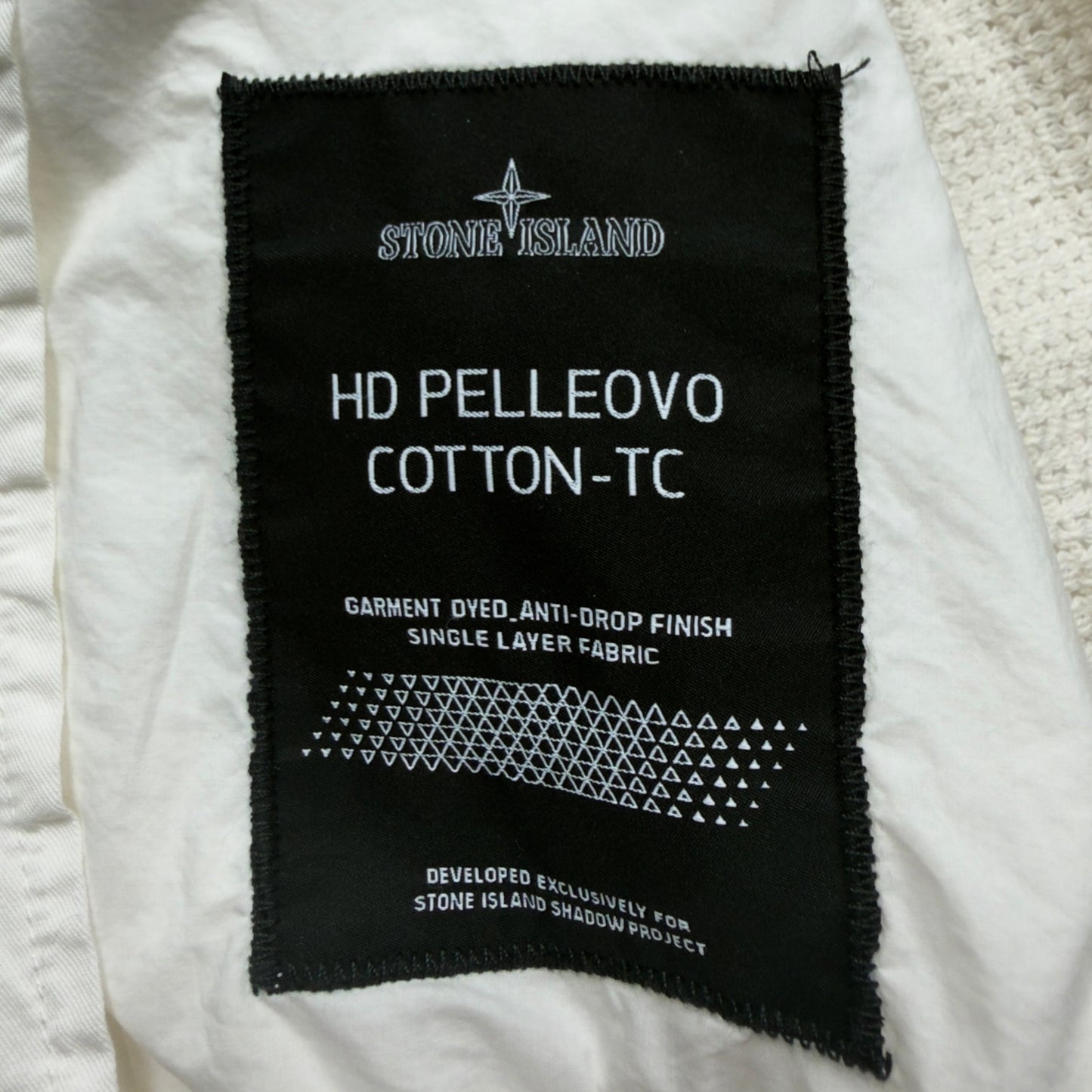 S/S 22 Stone Island Shadow Project HD Pelleovo Cotton TC Bomber Jacket