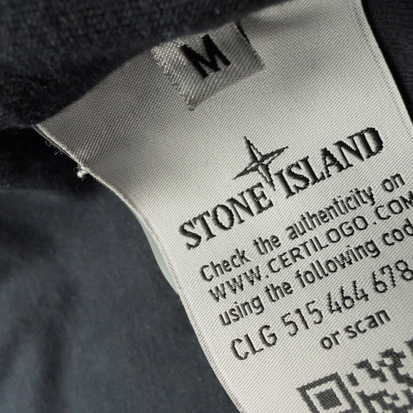 S/S 20 Stone Island Crinkle Reps Jacket - Black