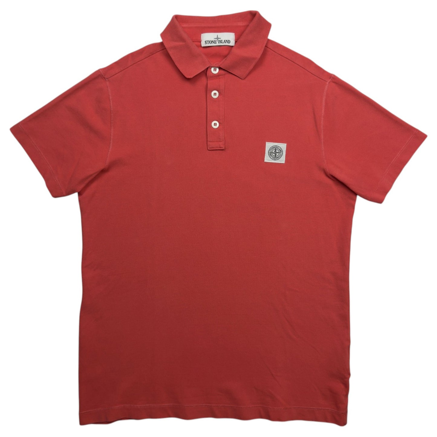 S/S 17 Stone Island Polo Shirt - Pink